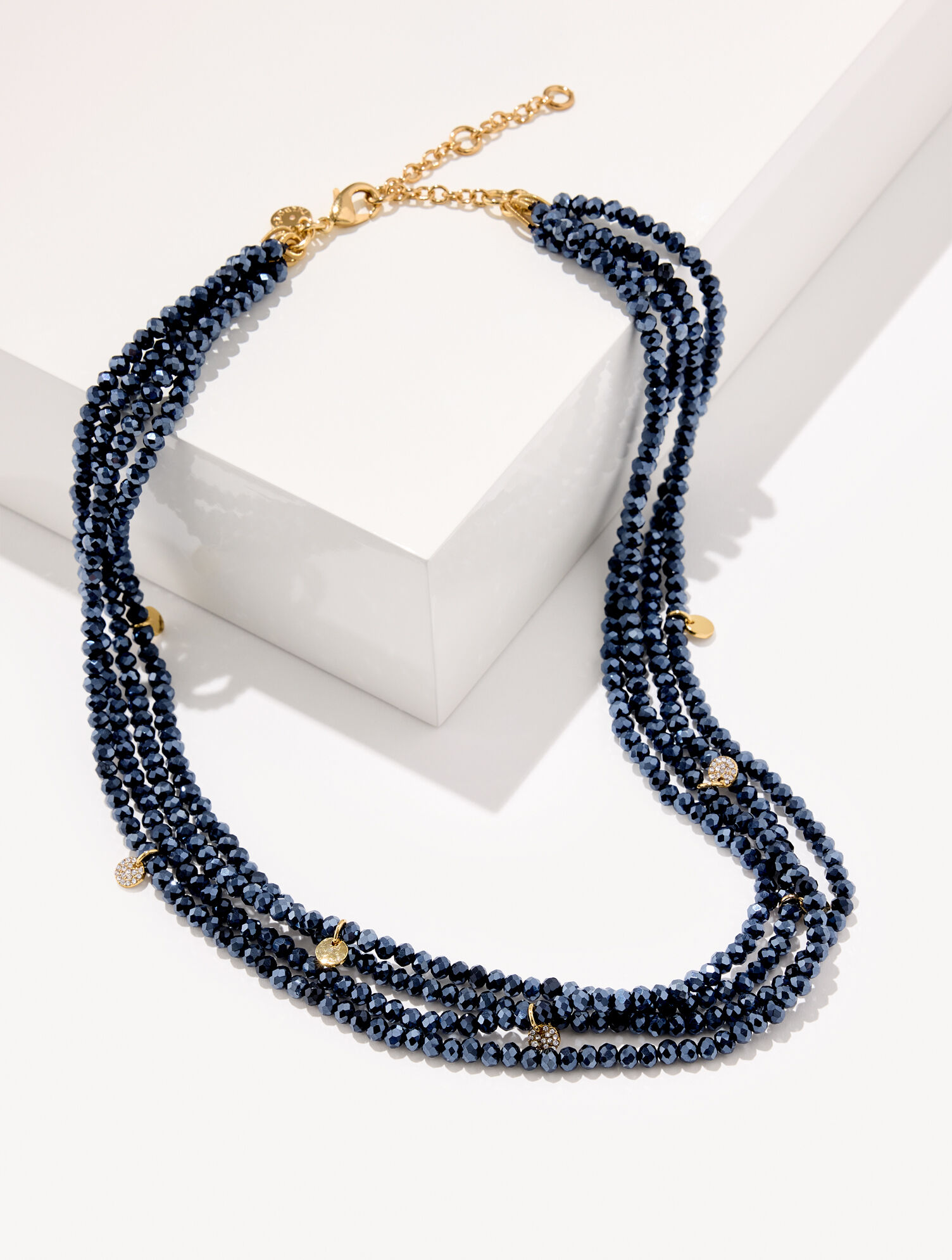 Adara Beaded Layer Necklace