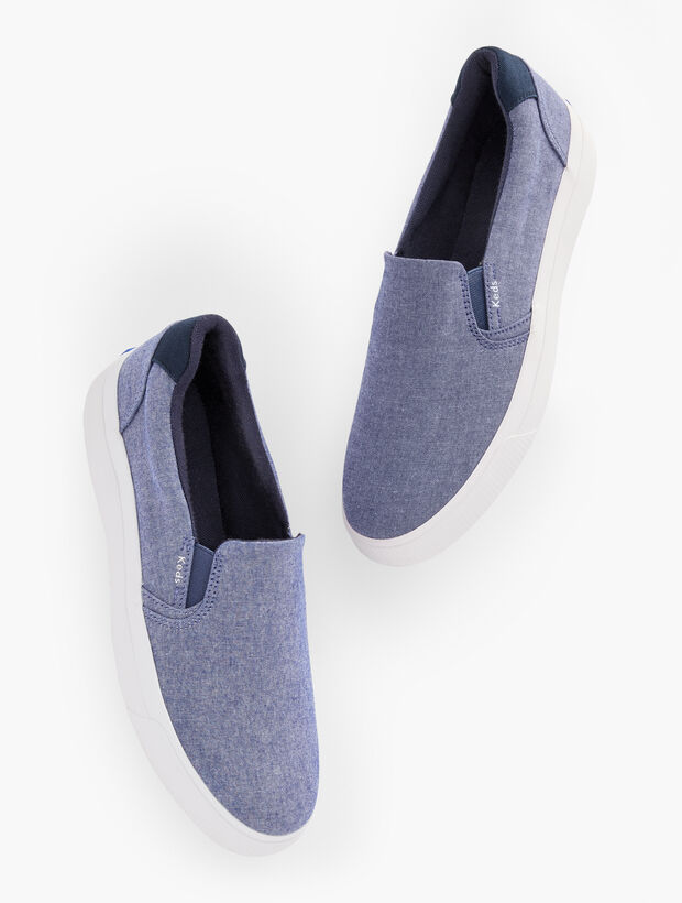 Keds&reg; Pursuit Slip-On Canvas Sneakers