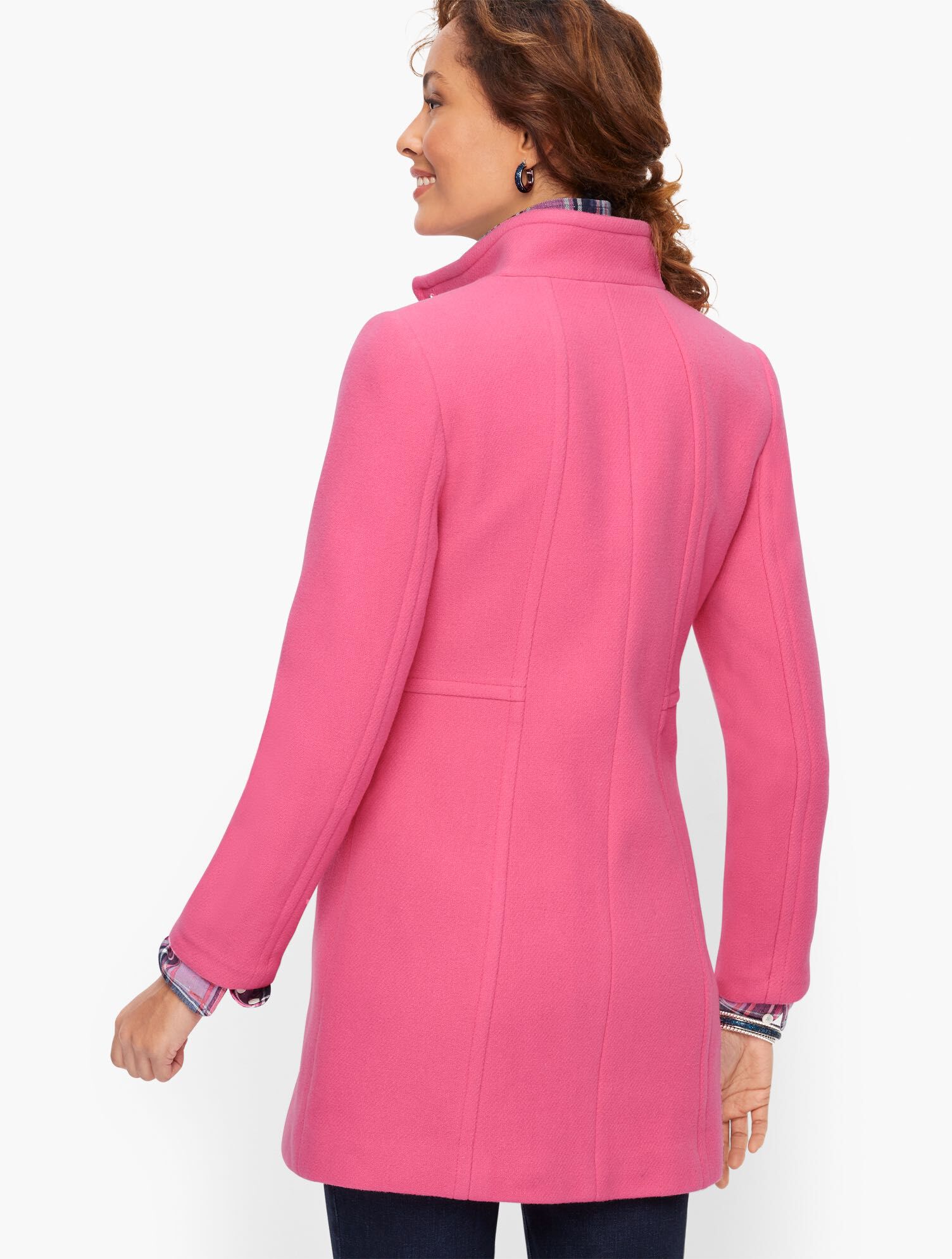 Albury Italian Wool Stadium Coat | Talbots