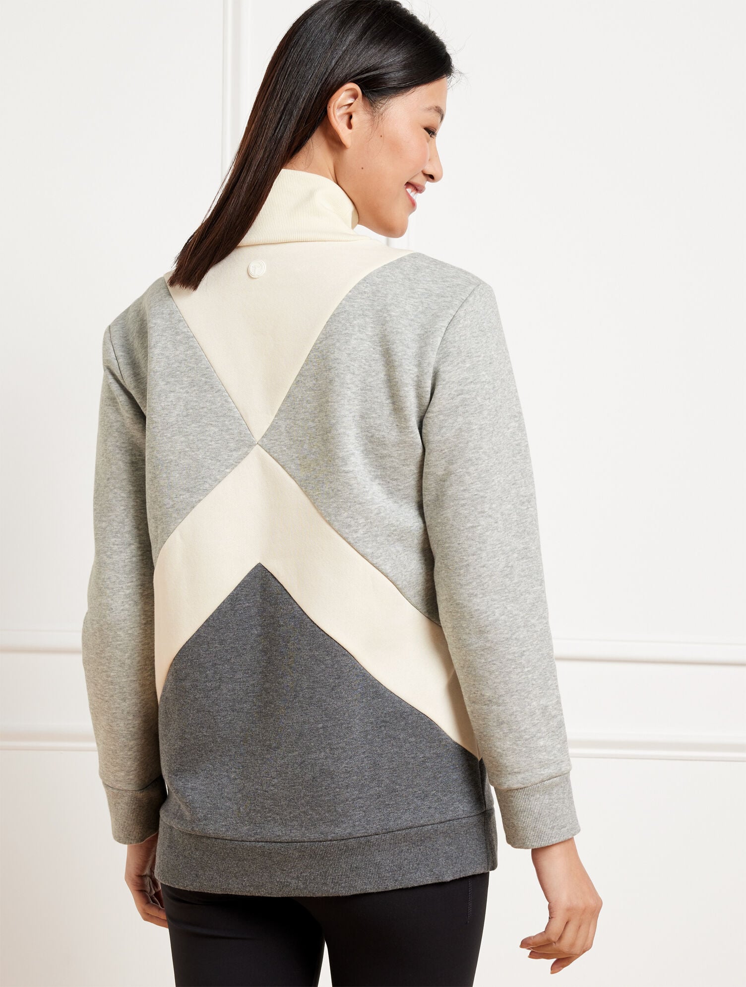 Veronica Colorblock French Terry Top main image 0