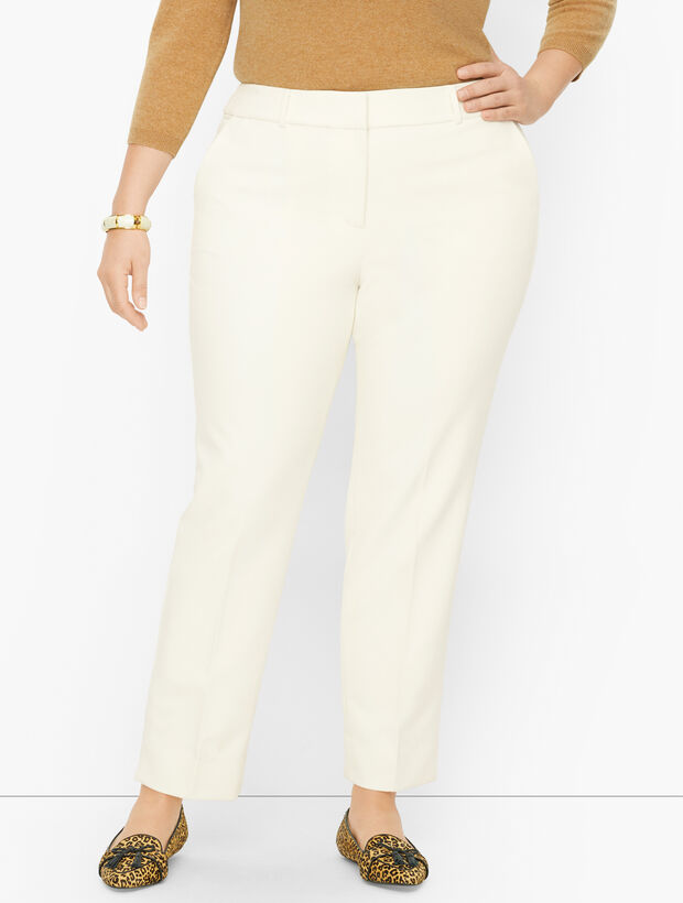 Plus Size Exclusive Talbots Hampshire Ankle Pants - Lined