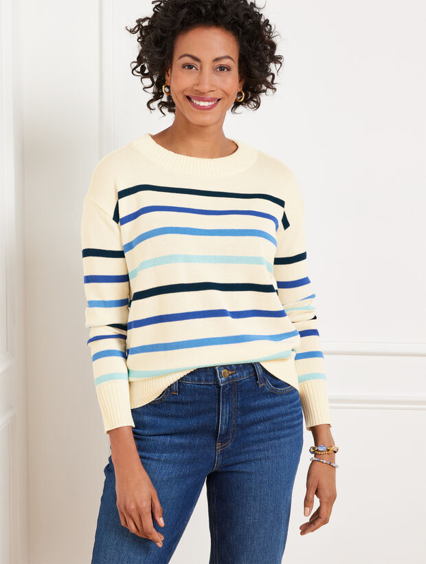 Multi Color Striped Pullover main image 1