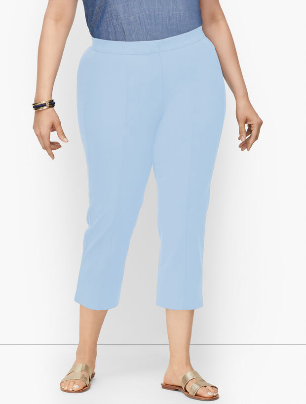 Plus Size Exclusive Talbots Chatham Crop Pants - Colors