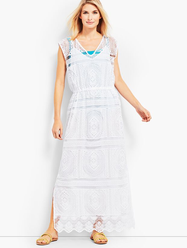 Lace Maxi Dress Cover-Up