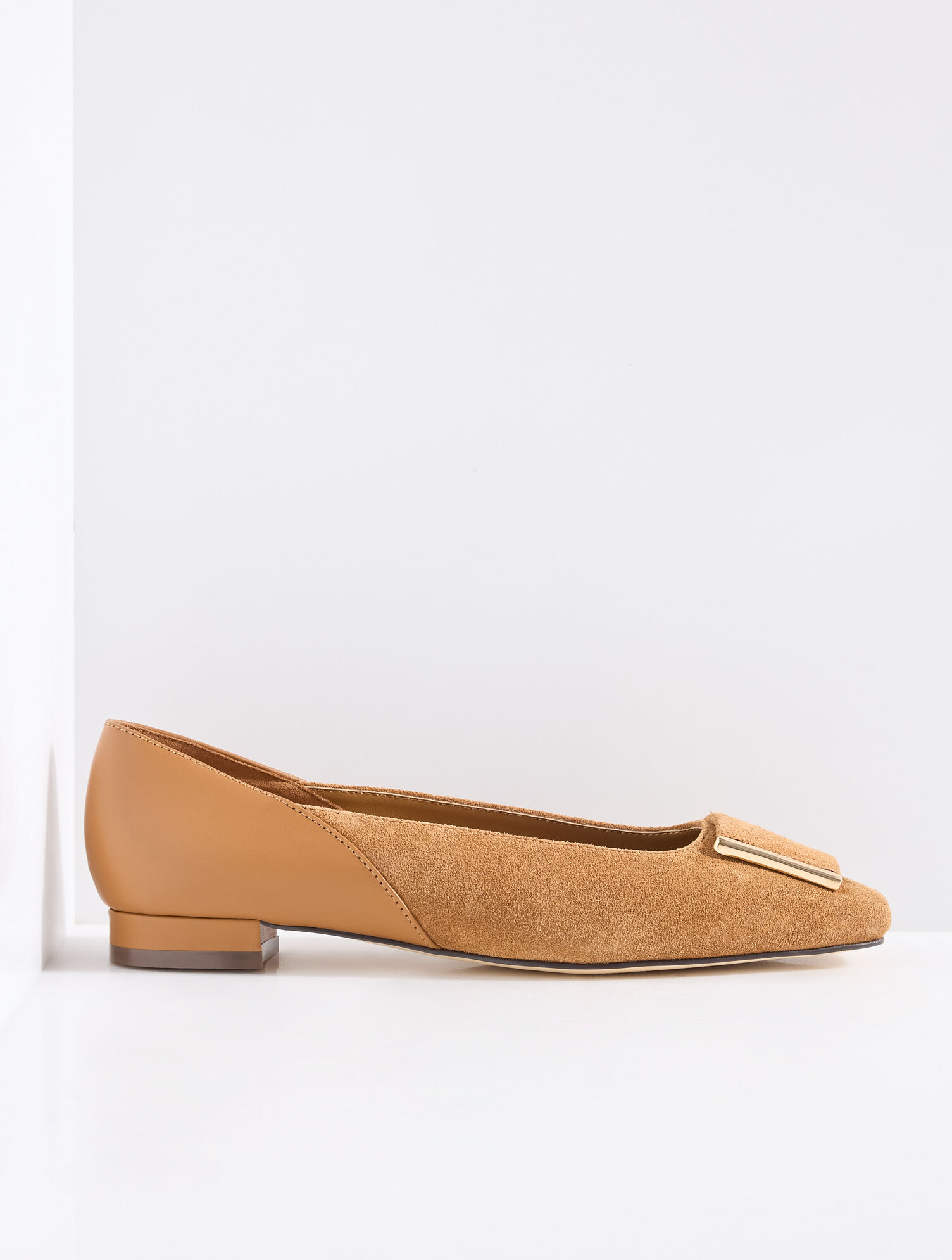 Sutton Suede Ornament Flats - thumbnail 3