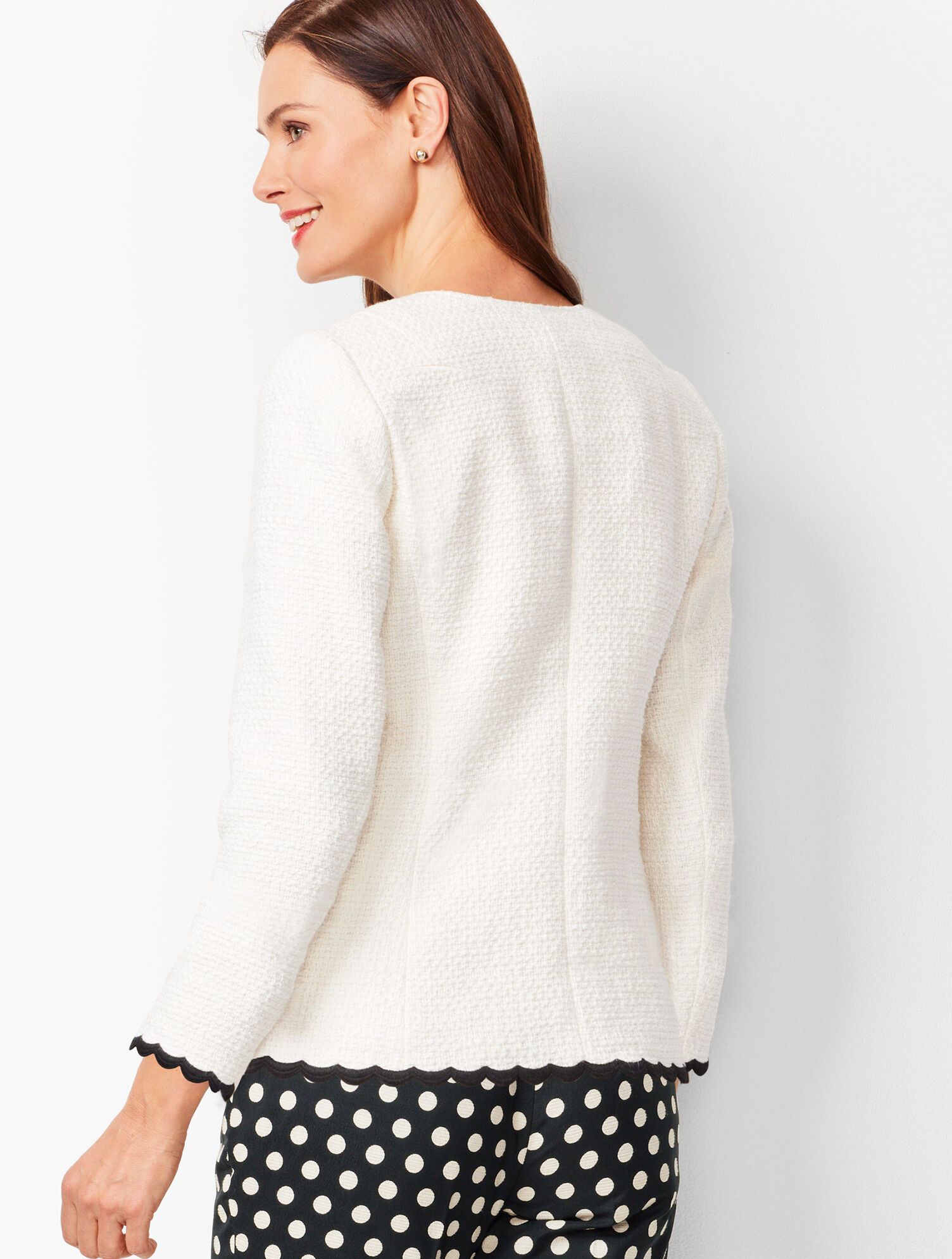 ジャケット・アウター mame Scallop Cut Knitted Jacket Mame Kurogouchi 】新作です！要チェック！ / スタッフブログ