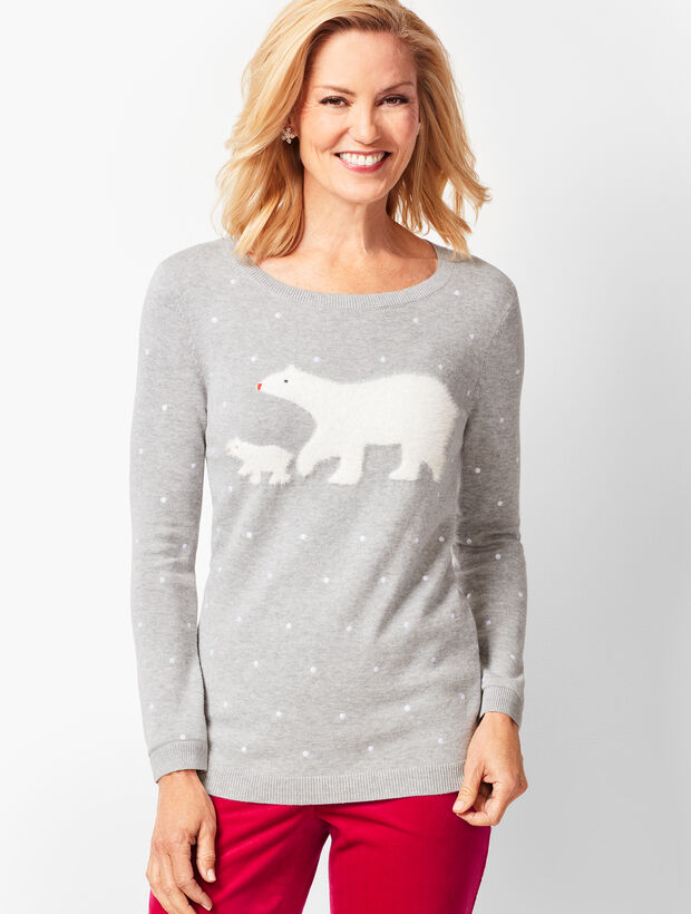 Polar Bear Crewneck Sweater 