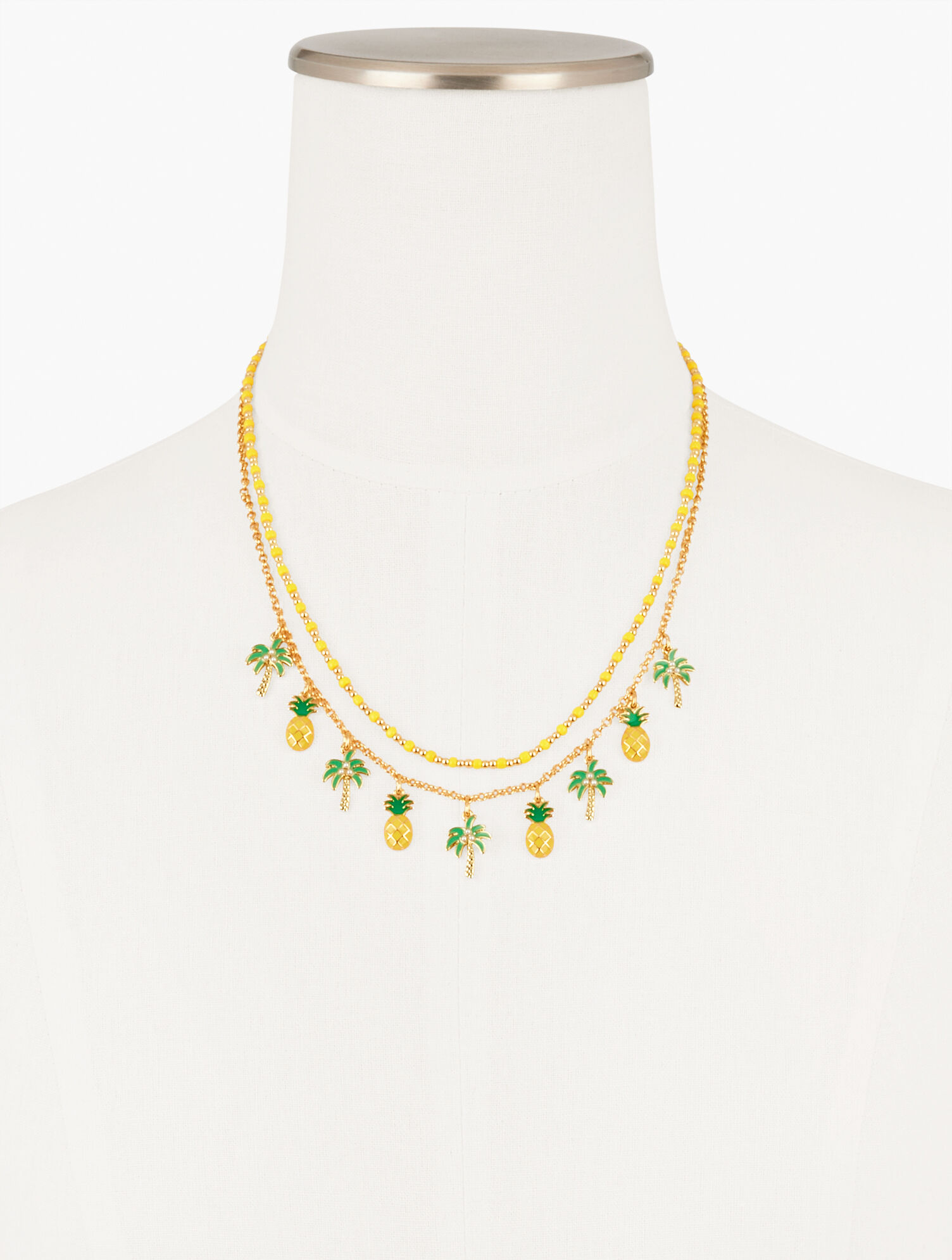 Layered Palm Necklace