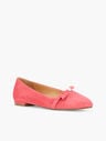 Poppy Pearl Ballet Flats - Suede