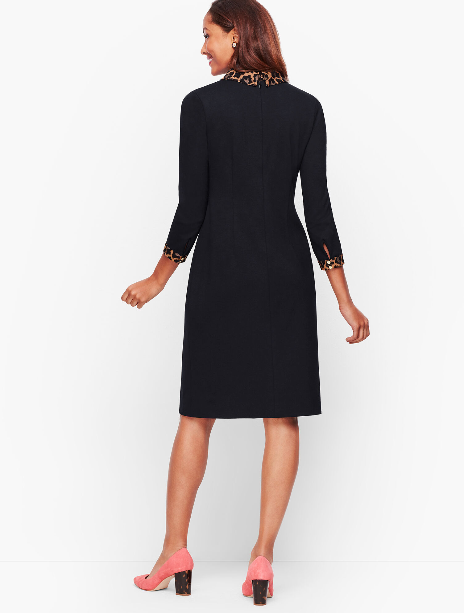 Refined Ponte Sheath Dress