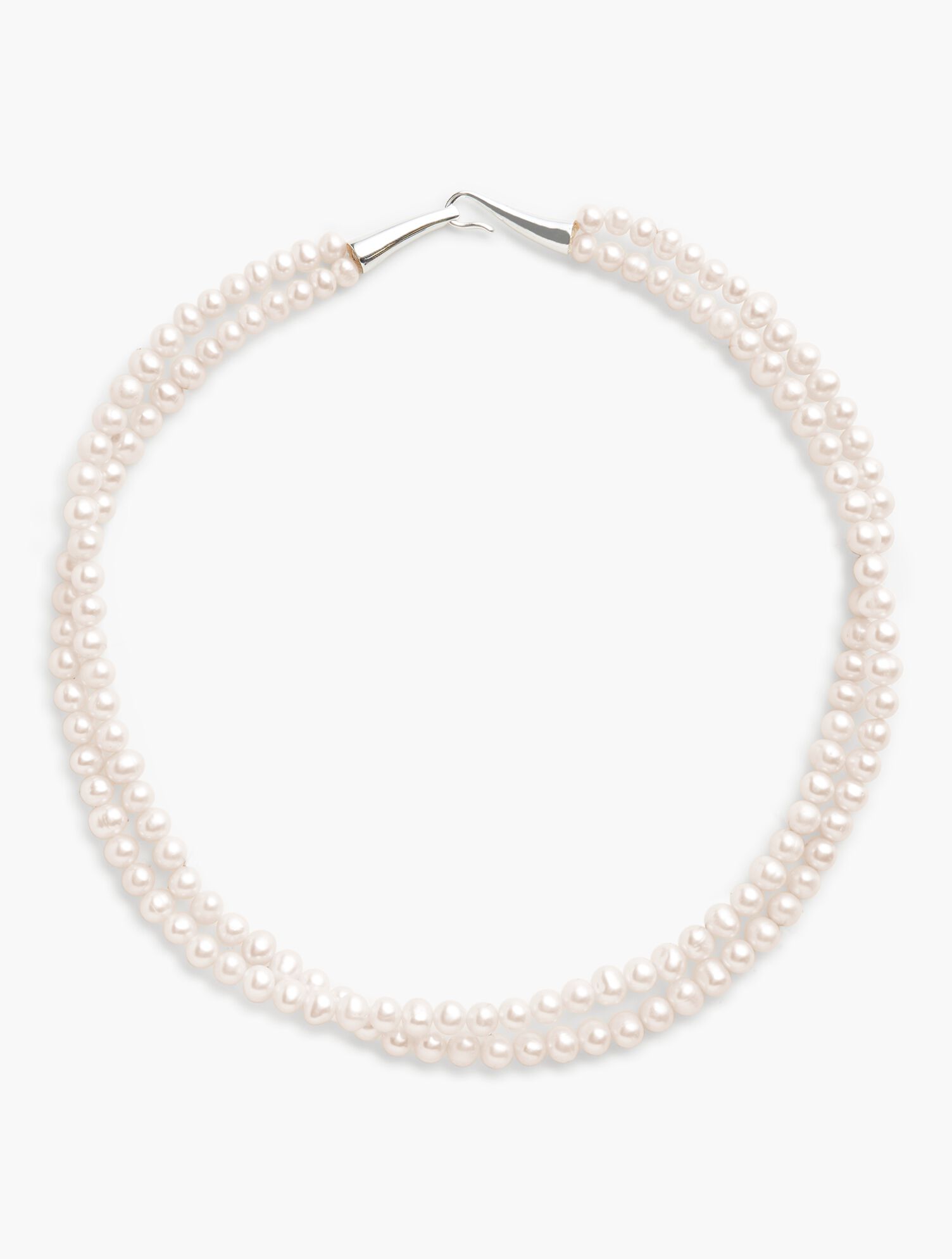 Double-Strand Freshwater Pearl Necklace