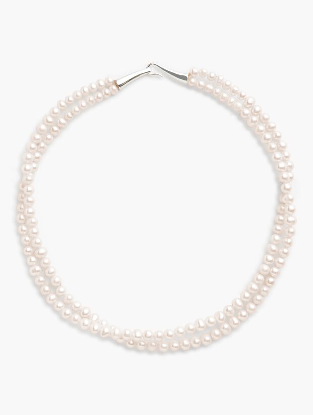 Double-Strand Freshwater Pearl Necklace