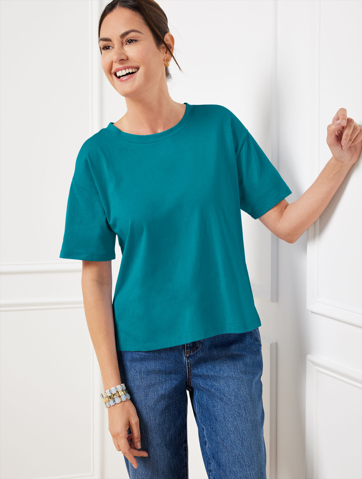 Boxy Crewneck Tee