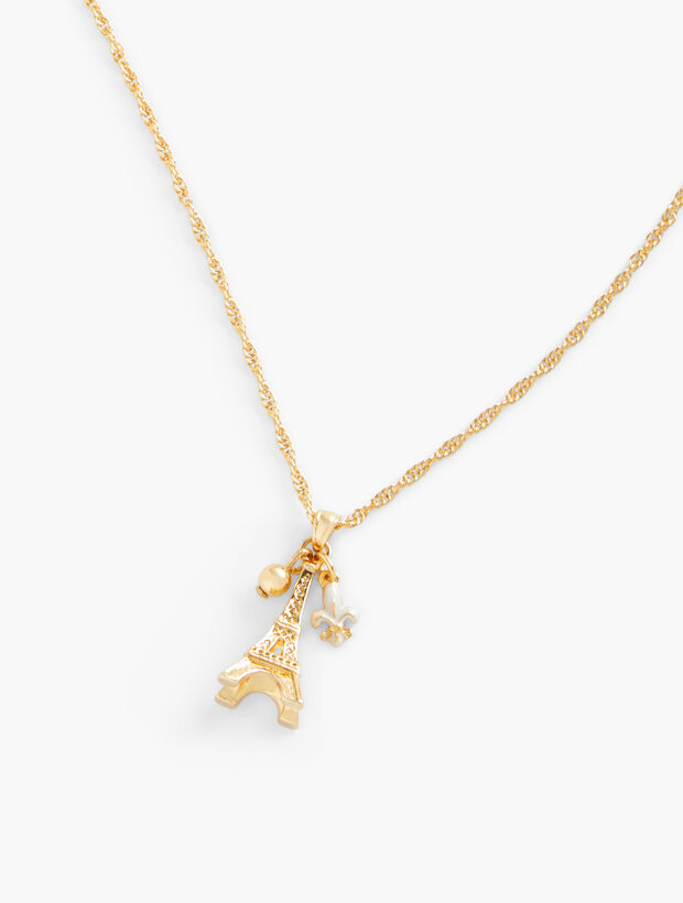 Eiffel Tower Pendant Necklace
