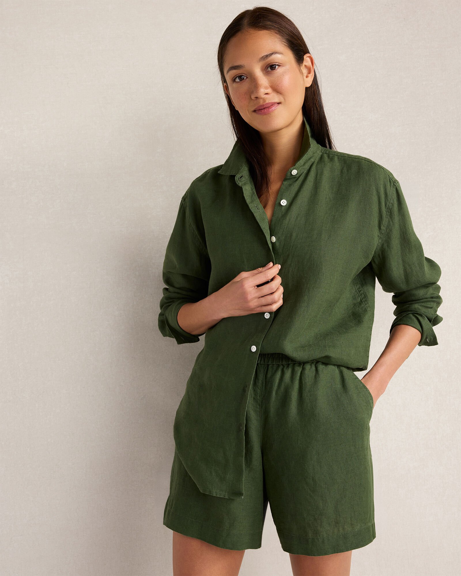 The Daily Shirt in Linen