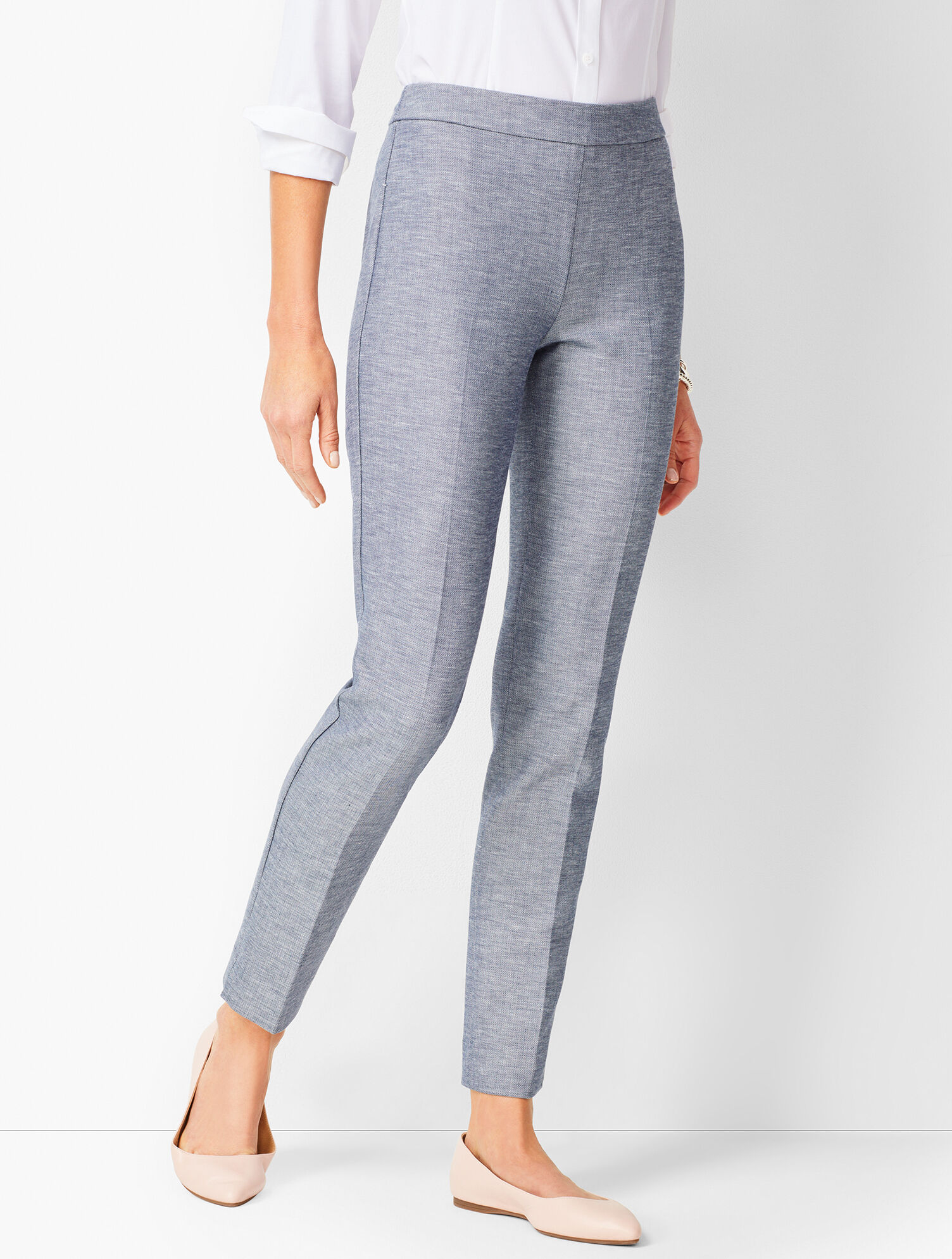 Talbots Chatham Ankle Pants Sharkskin Talbots