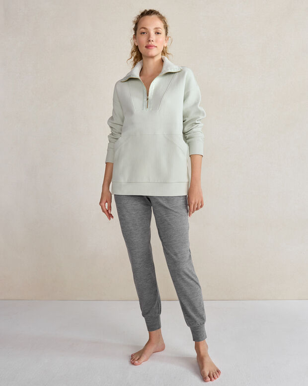 Balance Organic Cotton Ottoman Half-Zip