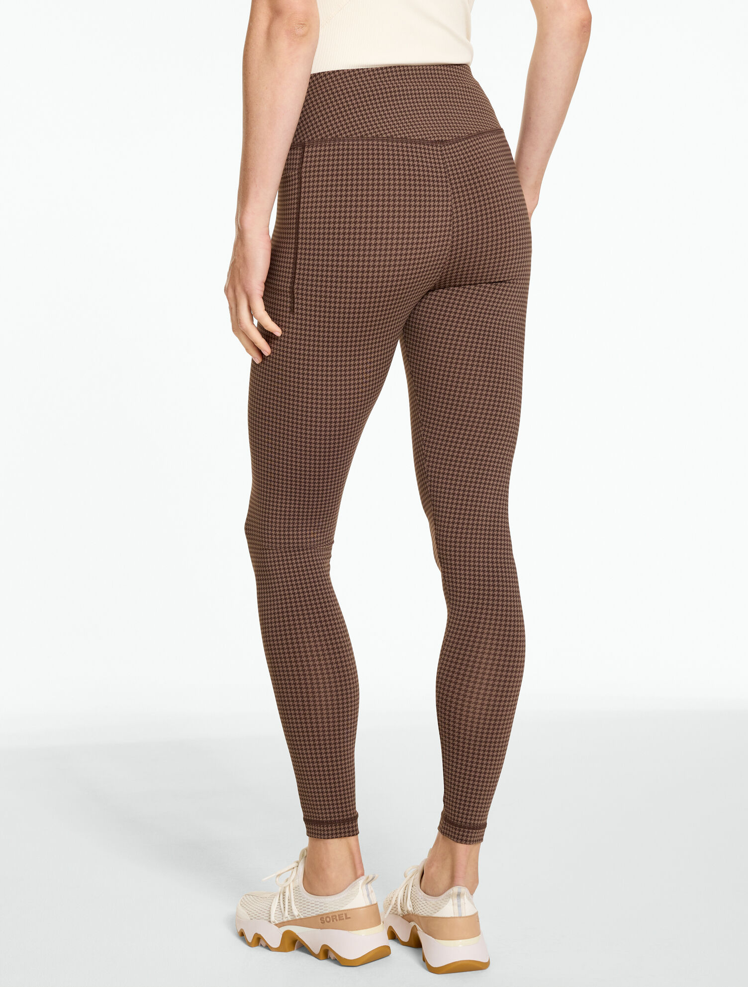 Out & About Leggings - Tonal Houndstooth - thumbnail 3