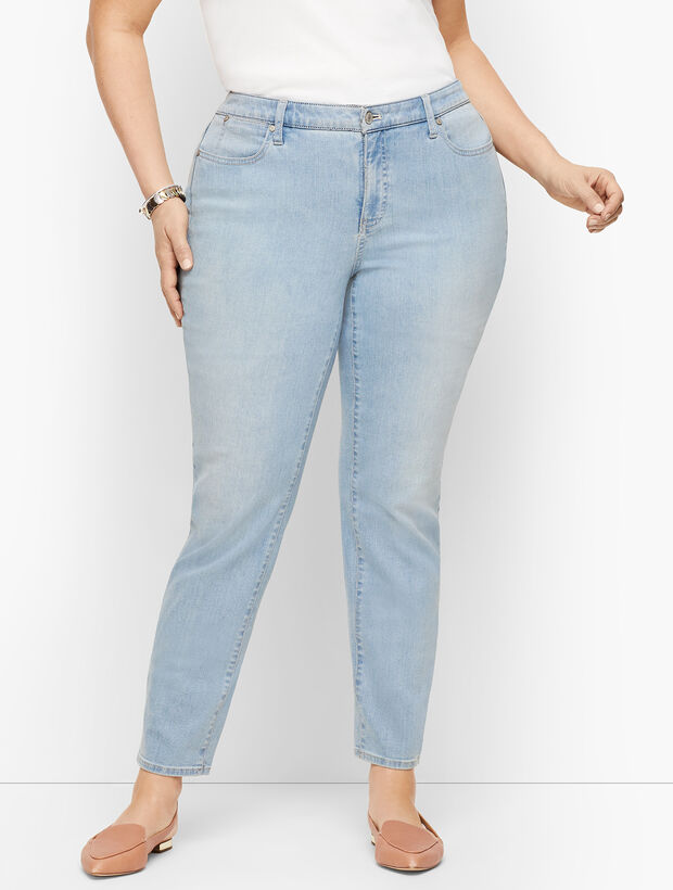 Plus Size Exclusive Slim Ankle Jeans - Curvy Fit - Skillman Wash
