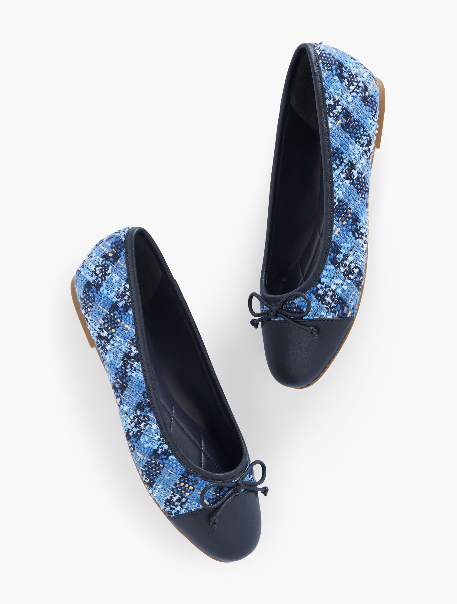 Blair Nappa Ballet Flats - Exquisite Tweed | Talbots