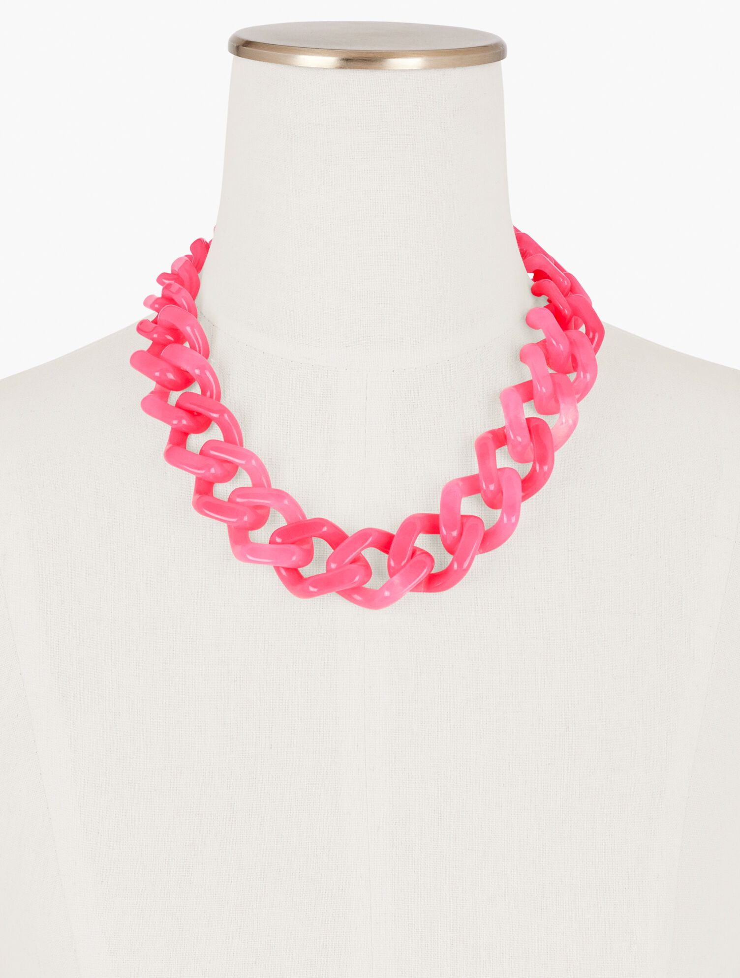 Chain Necklace Chunky Links Silver 45cm - Amy Tamblyn