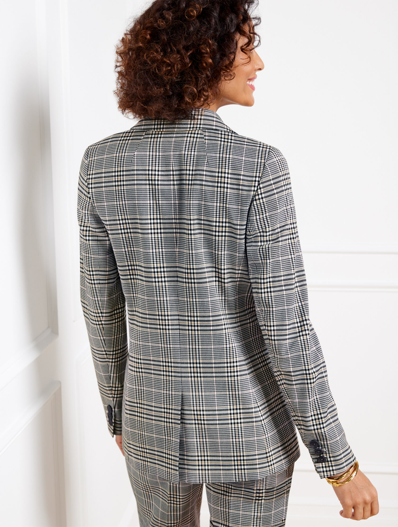 Lake Glen Plaid Blazer | Talbots