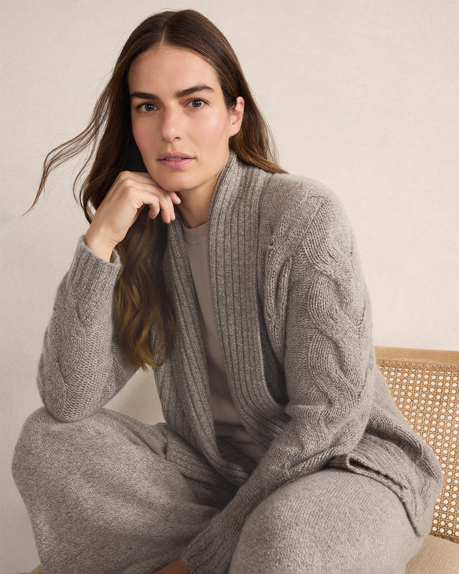 ❤️heve❤️Bubbly 2way Cable Cardigan チャコール 美品】heve bubbly 2way cable cardigan gray - メルカリ