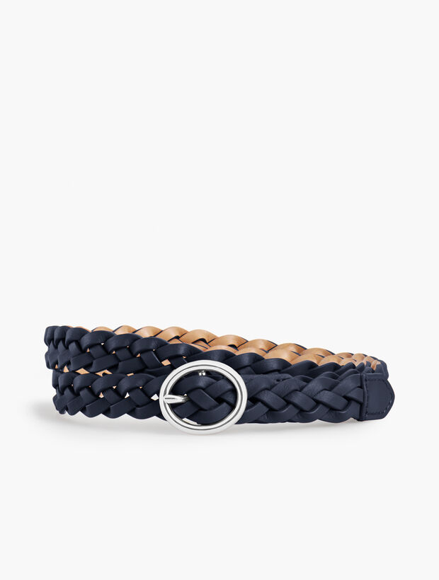 Braided Leather Belt