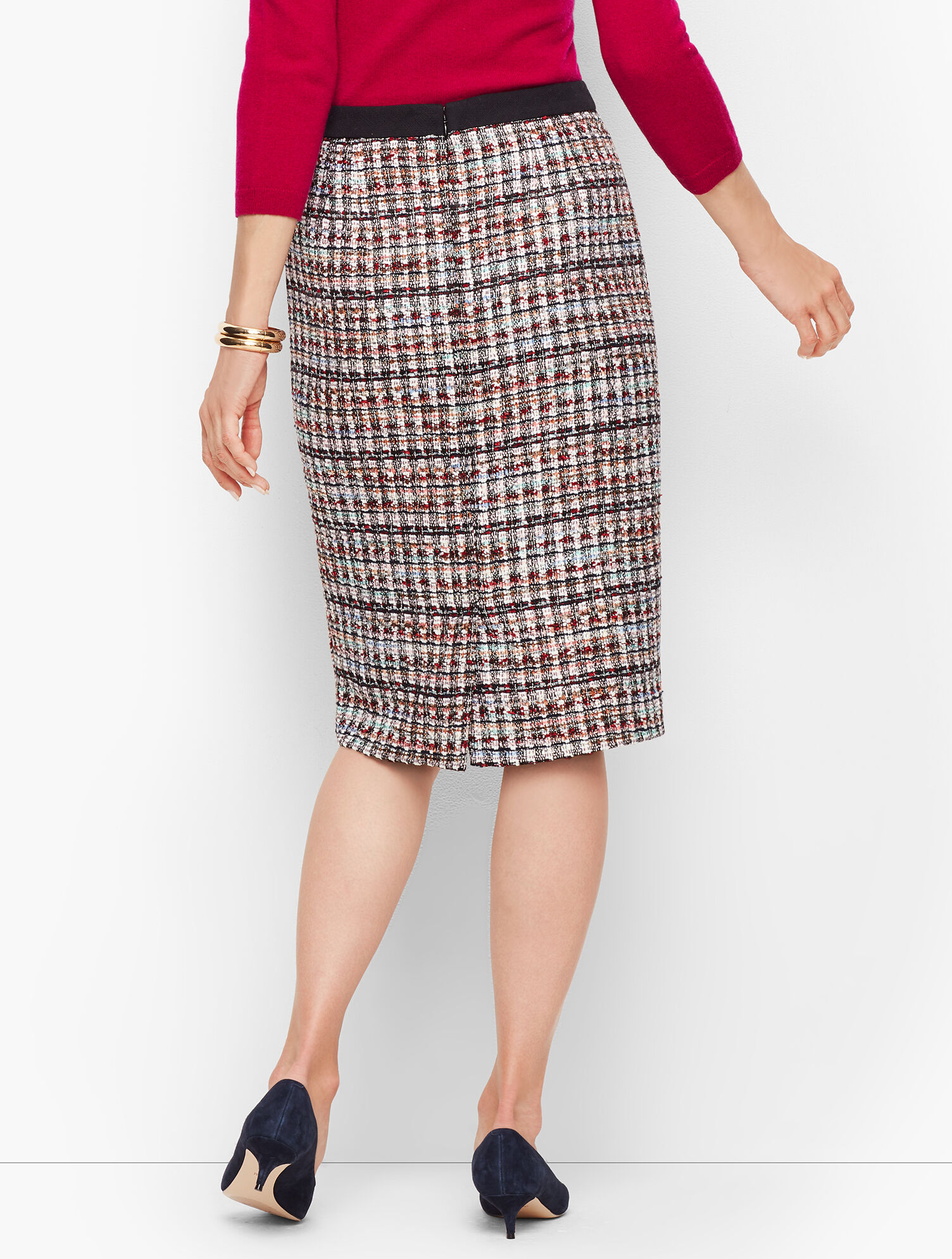 Tweed Pencil Skirt | Talbots 