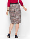  Tweed Pencil Skirt