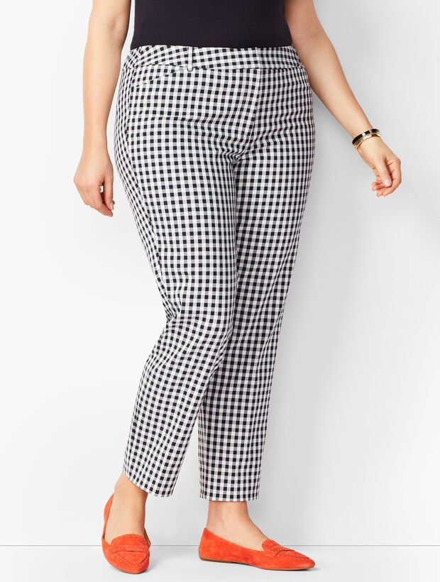 Talbots Hampshire Ankle Pants - Gingham