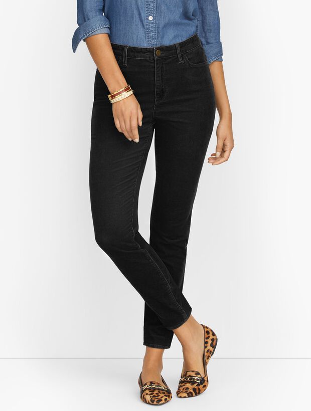 Stretch Corduroy Jeggings - Curvy Fit