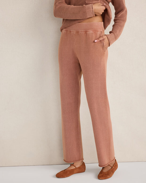 Cotton Kick Flare Pants