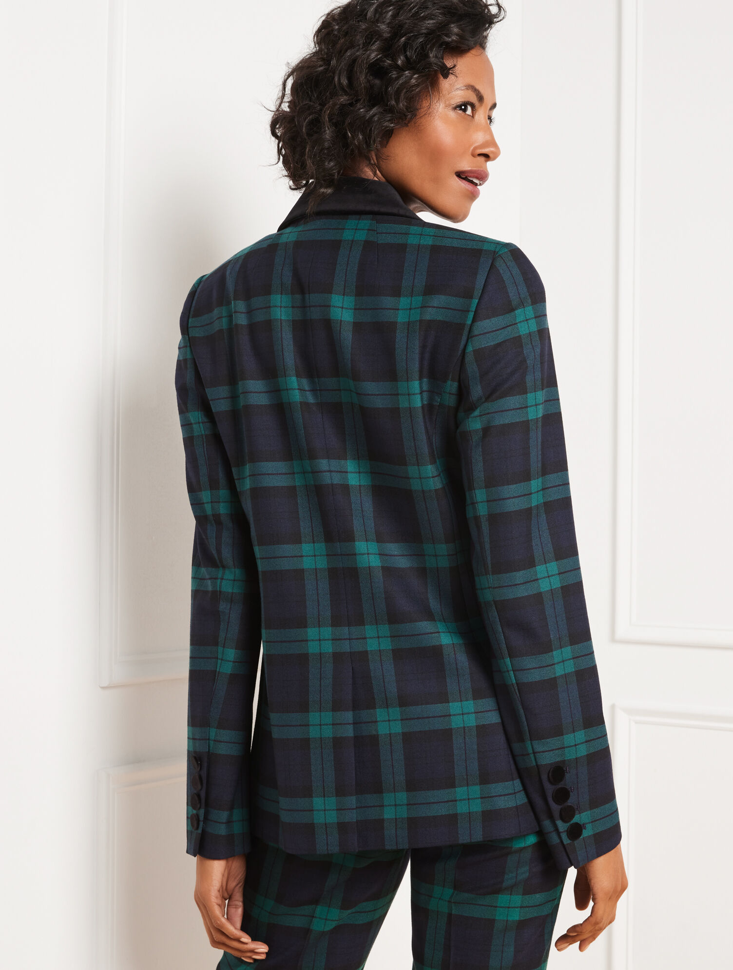 Dashing Tartan Blazer