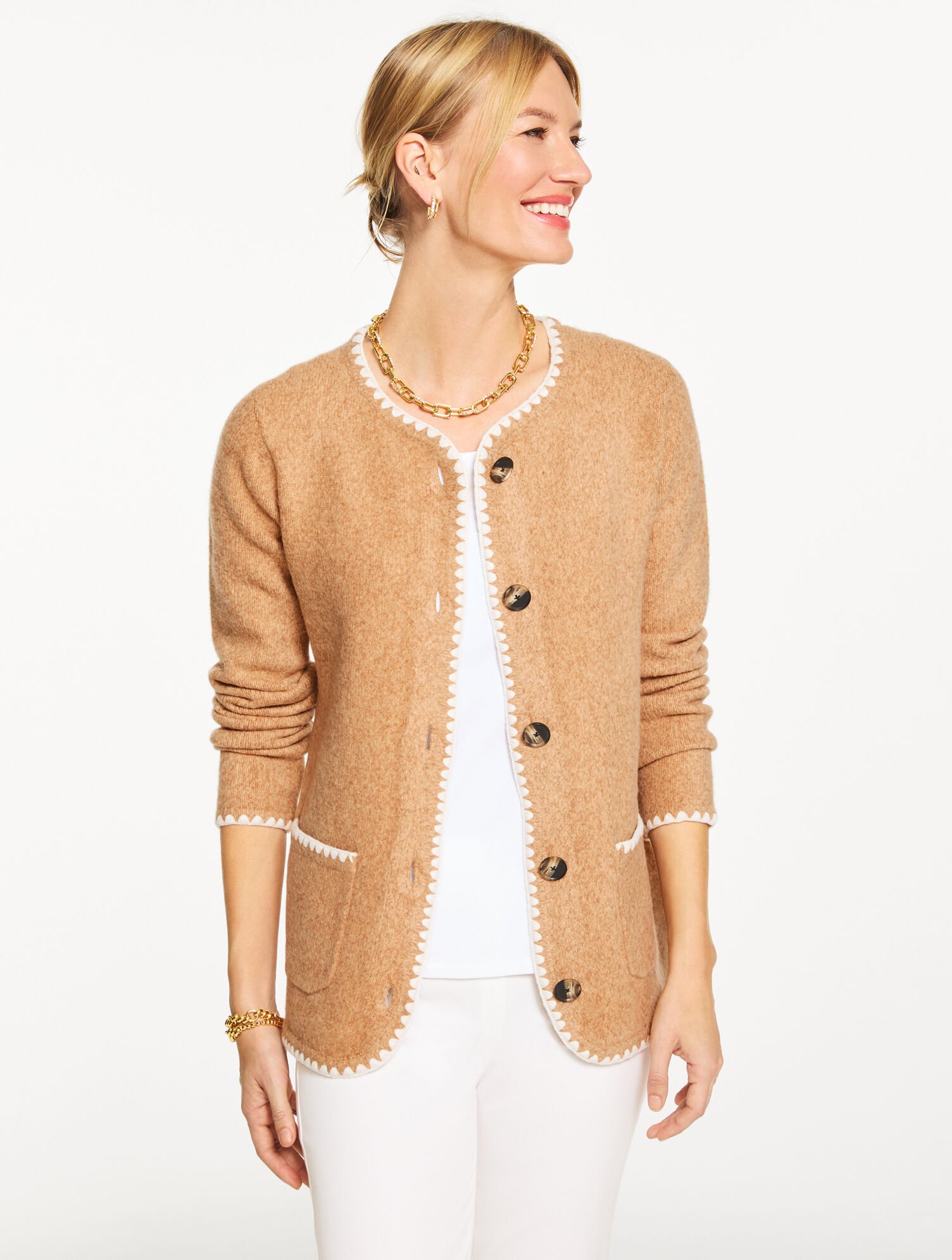 Crewneck Cardigan