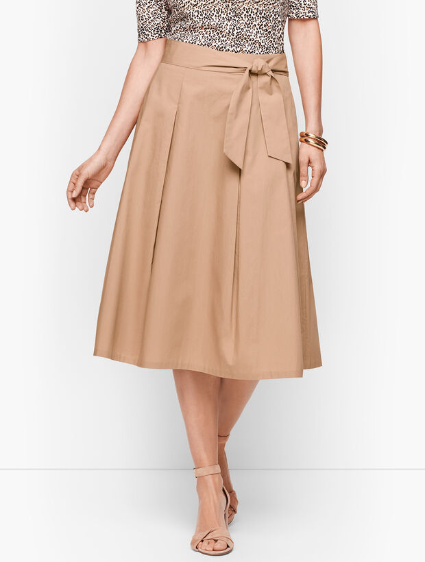 Full Poplin Skirt