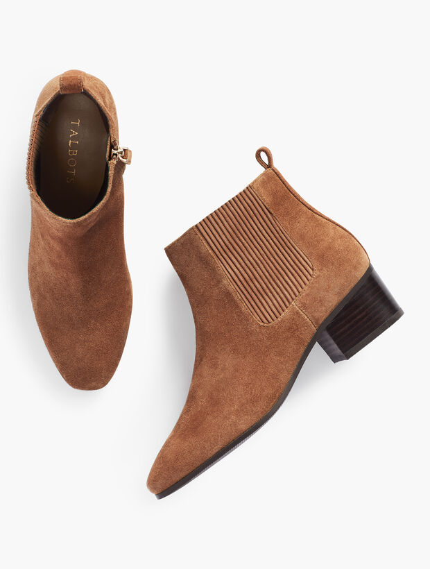 Dakota Gore Ankle Boots - Suede
