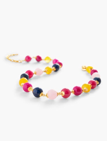 Semi Beads Necklace