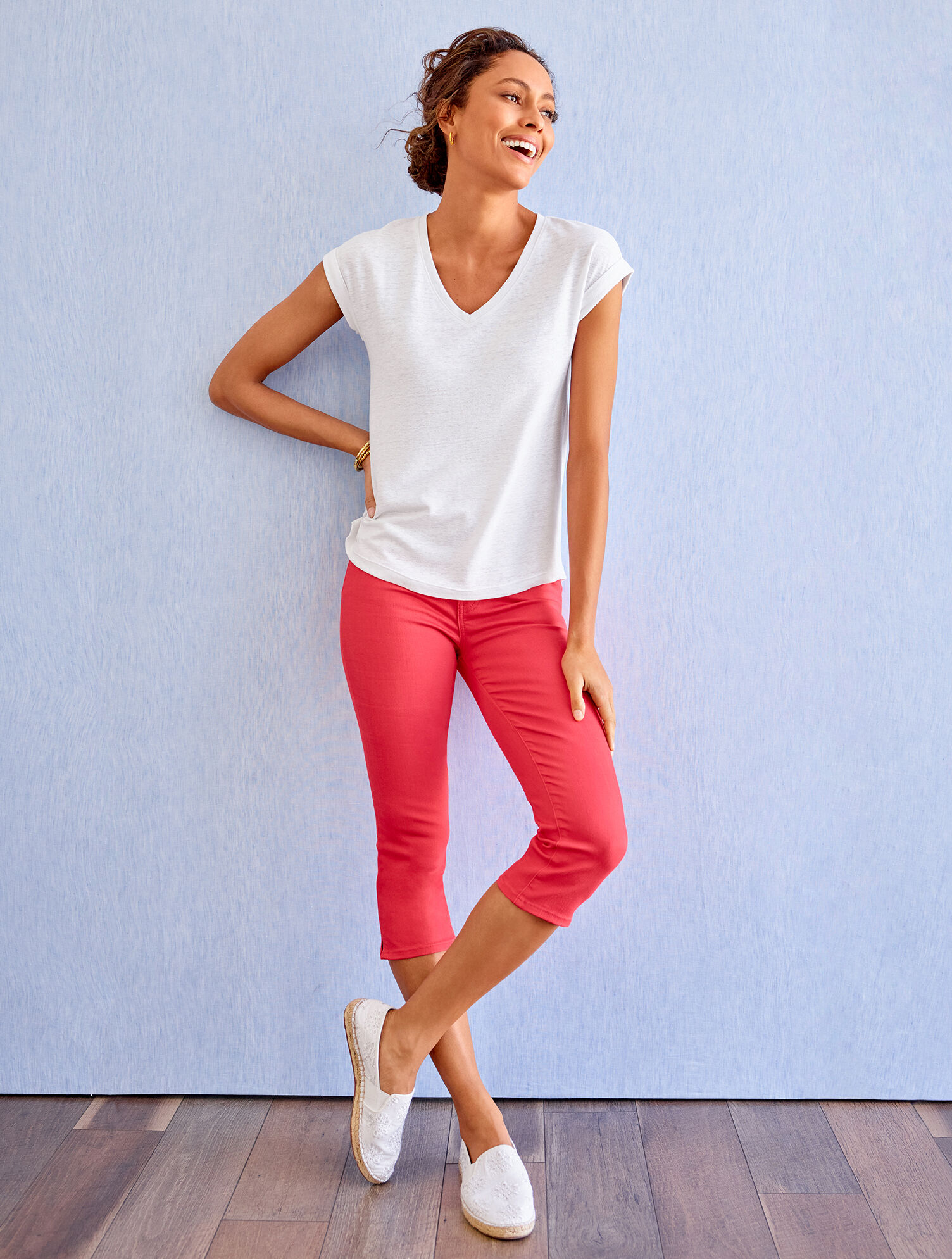 Pedal Pusher Jeans - Colors
