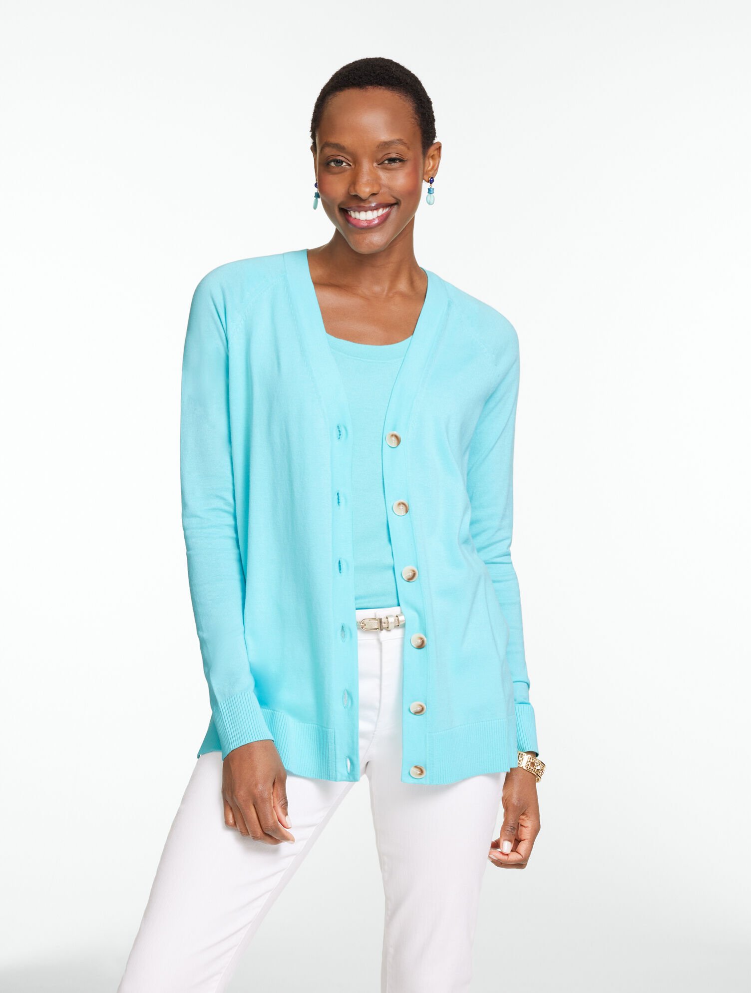 V-Neck Girlfriend Cardigan