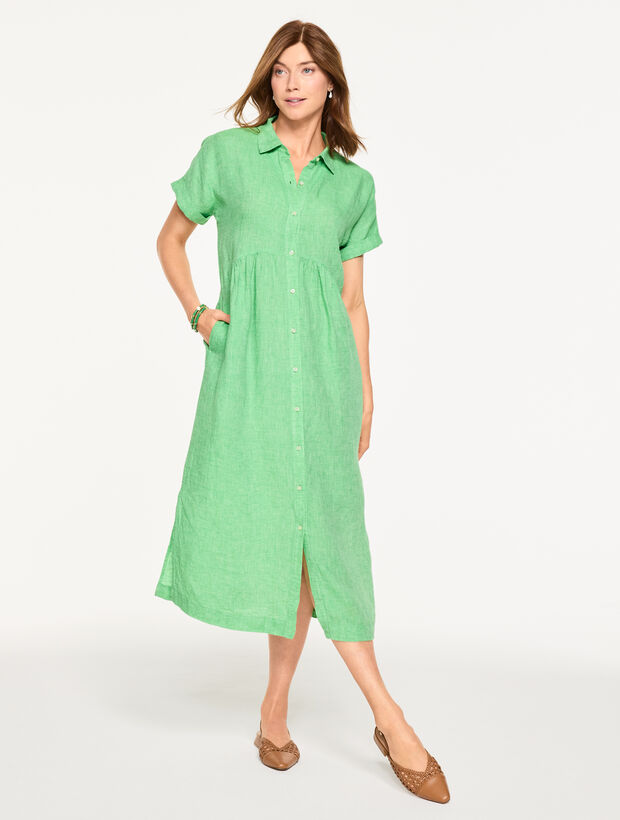 Linen Shirtdress