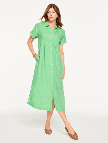 Linen Shirtdress