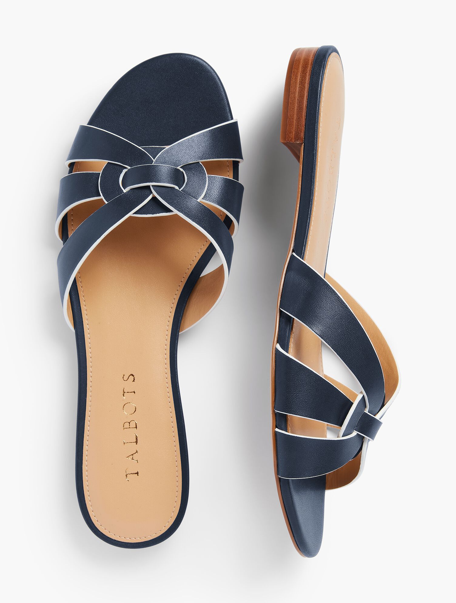 Keri Vachetta Slip-On Sandals
