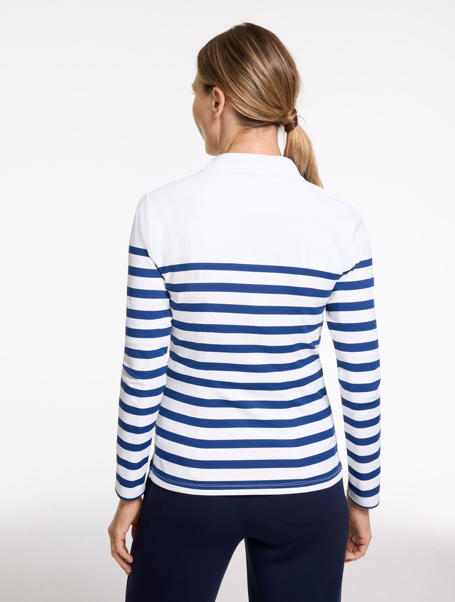 Out &amp; About Half-Zip Pullover - Biennial Stripe