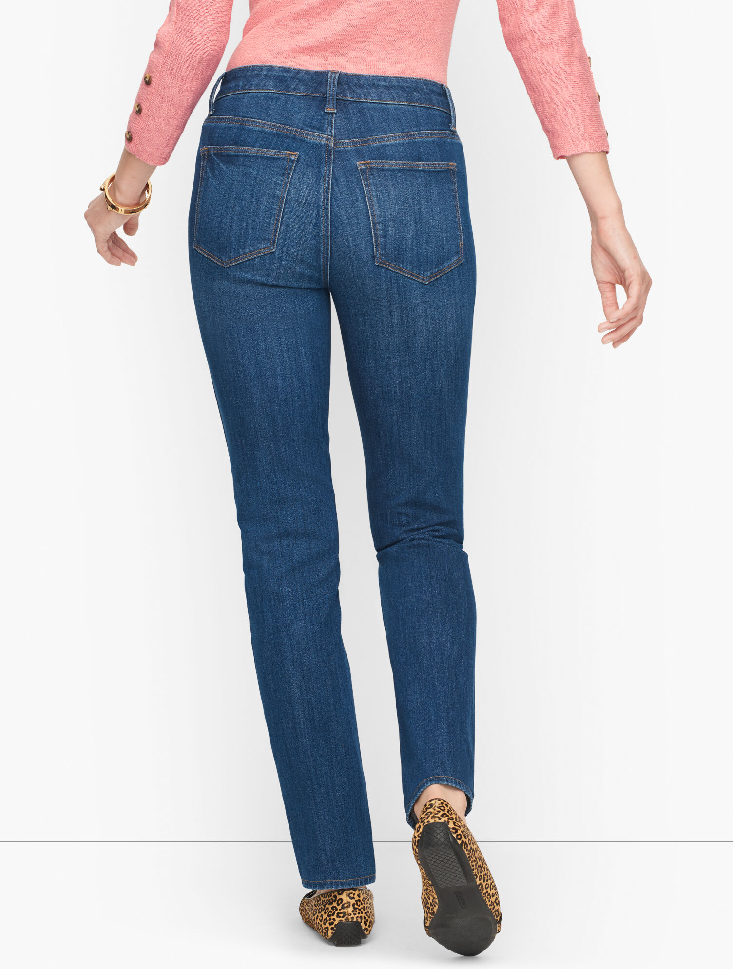 Plus Size Exclusive Straight Leg Jeans - Solstice Wash