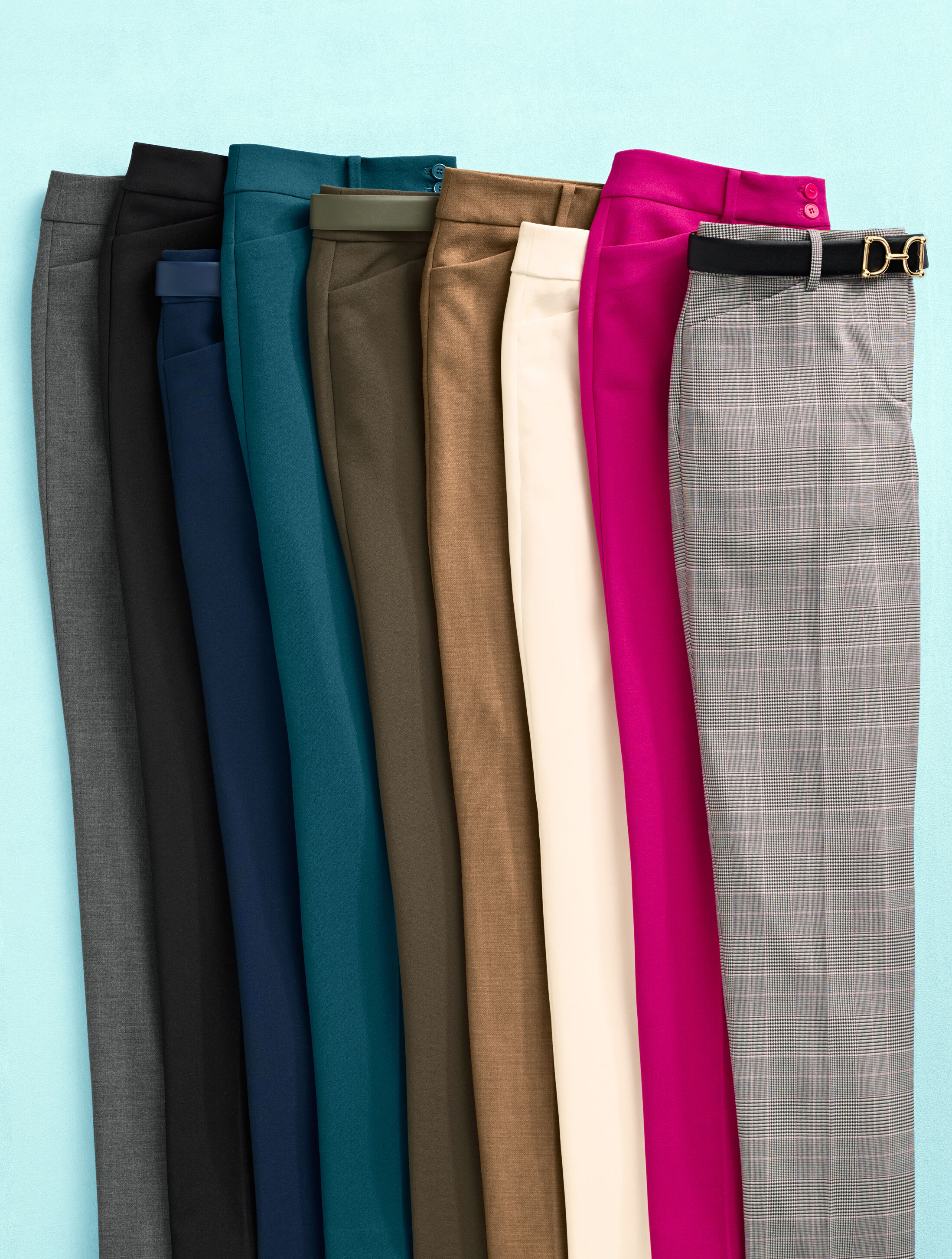 Talbots Hampshire Straight-Leg Ankle - Double-Cloth | Talbots