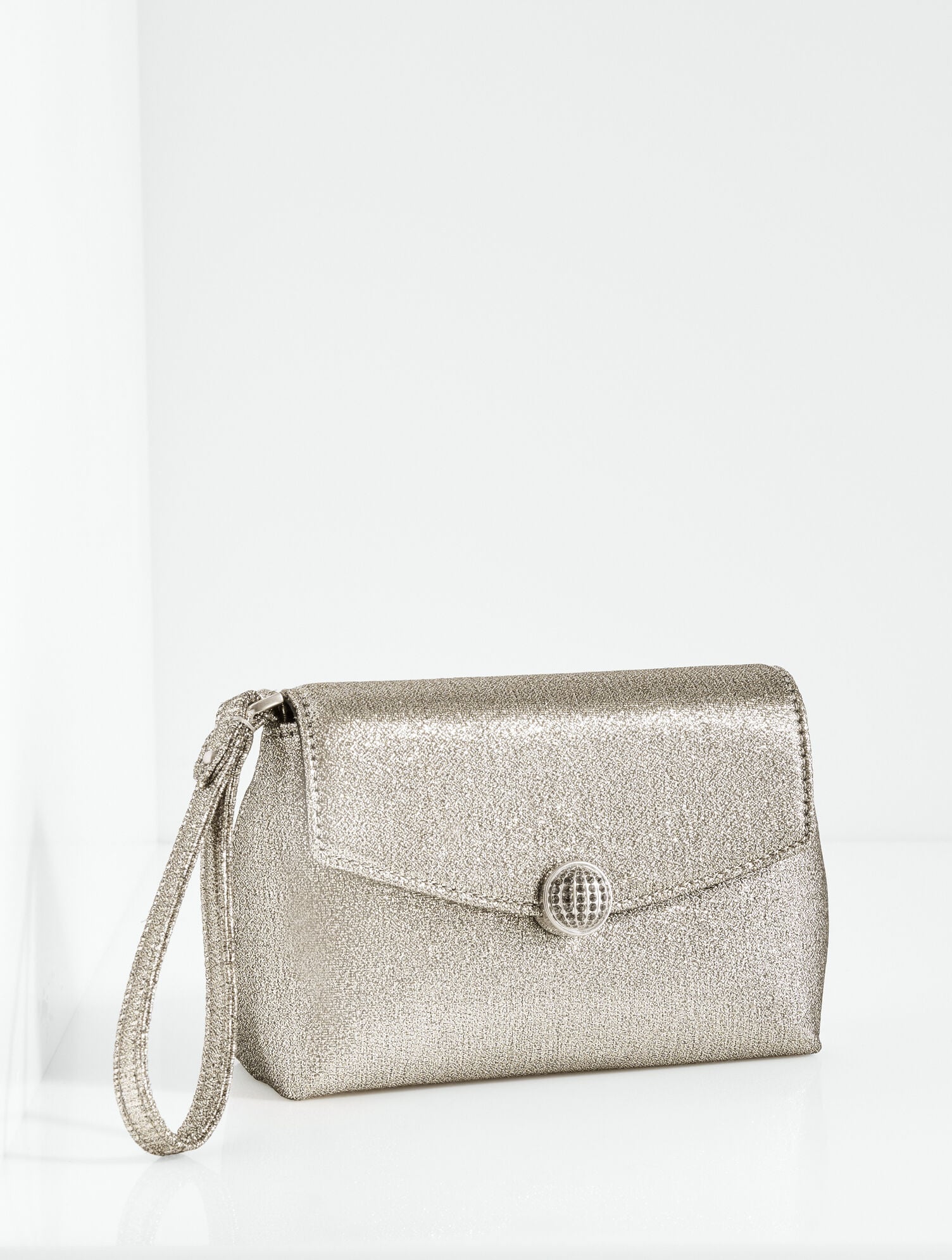 Metallic Wristlet