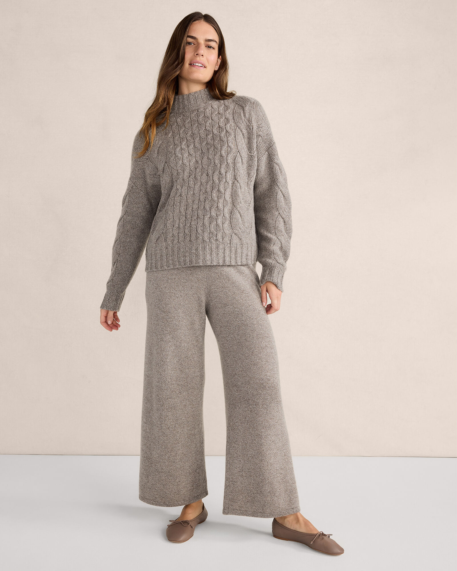 Cashmere Wide Leg Pants | Haven Well Within
