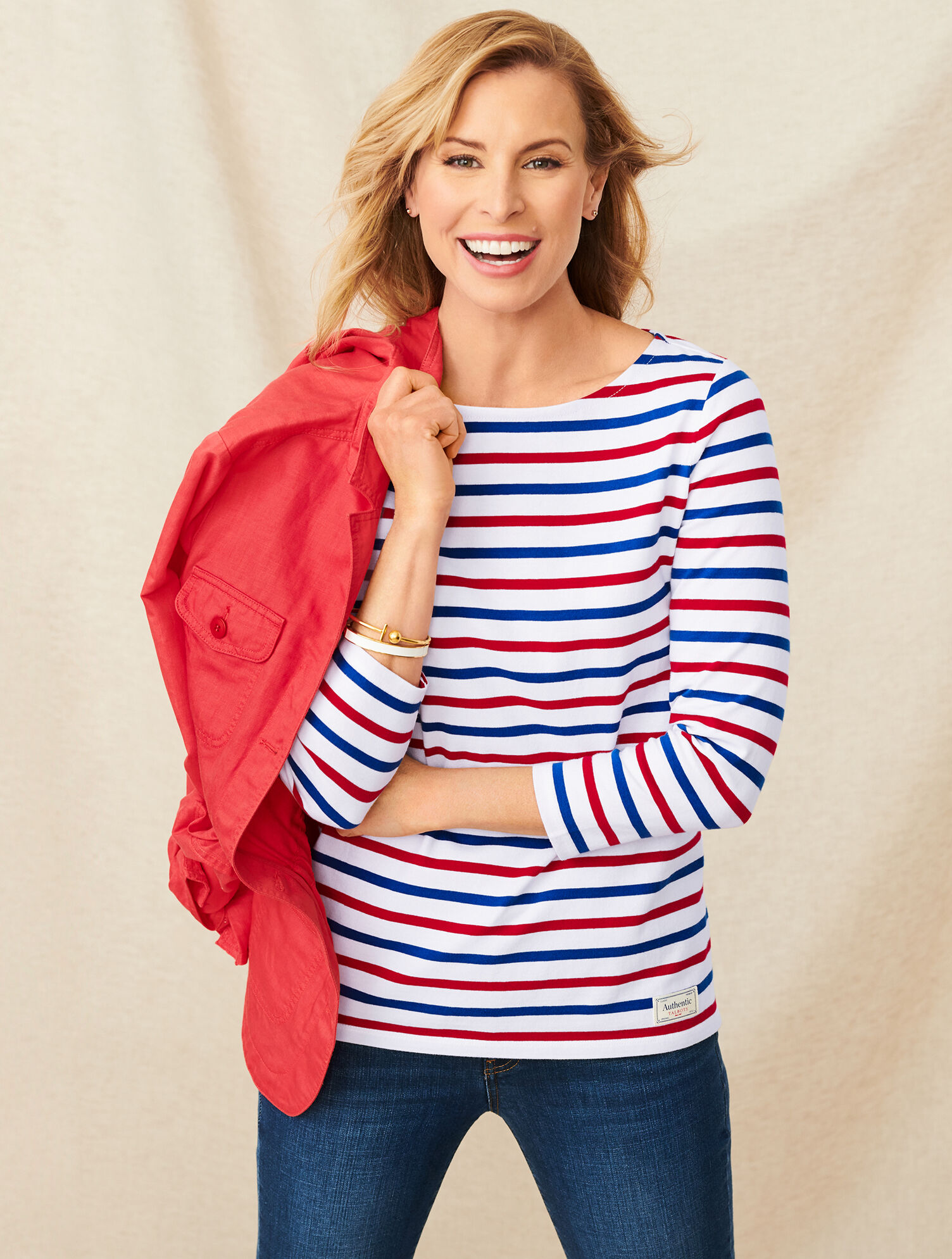 Breton Stripe Authentic Talbots Tee