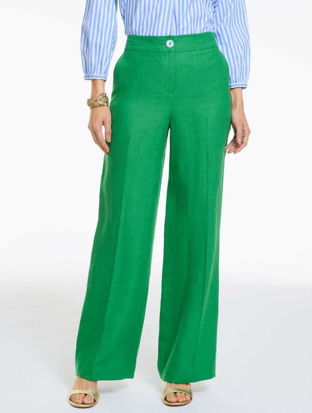 Linen Wide Leg Pants